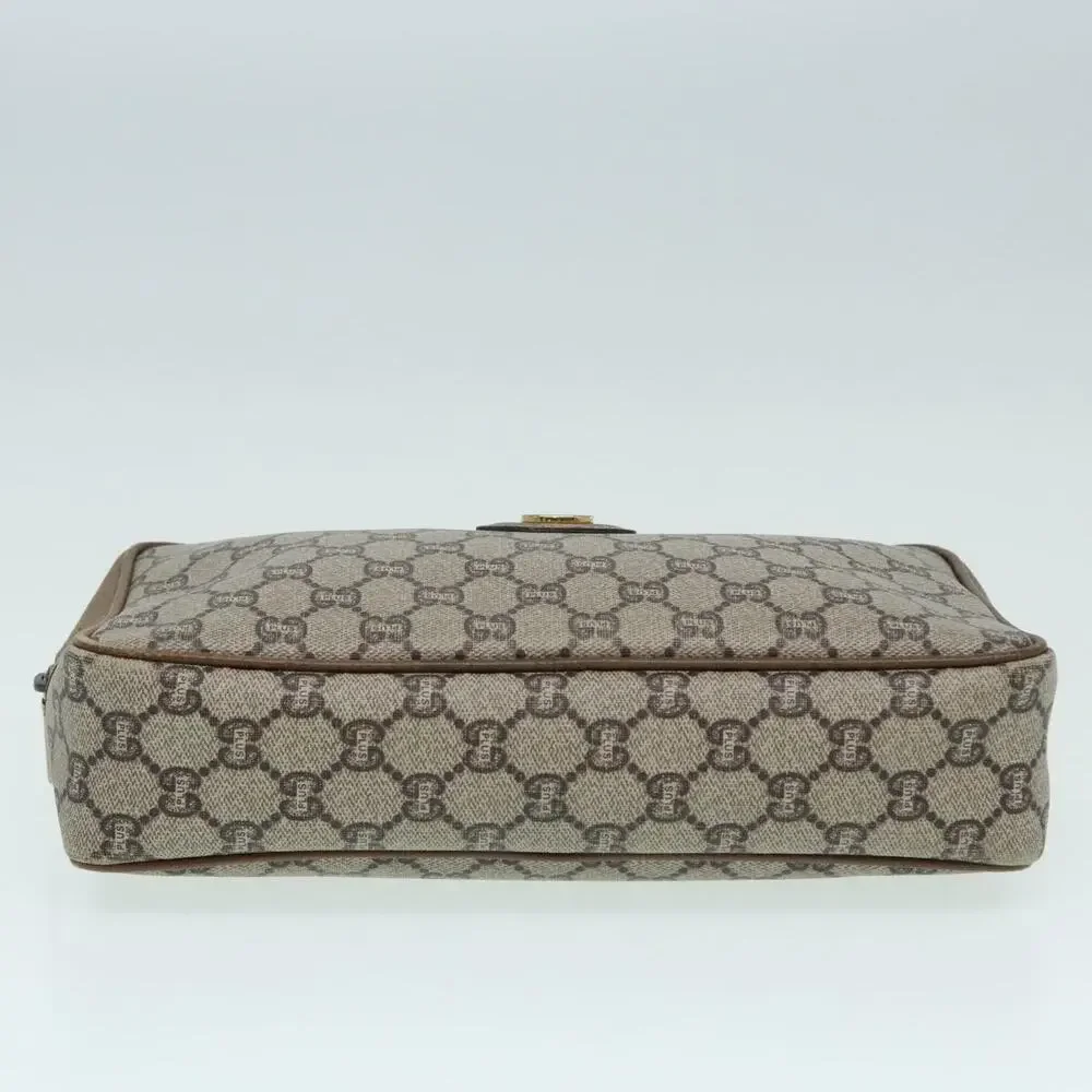 Gucci GG Plus Clutch Bag Beige